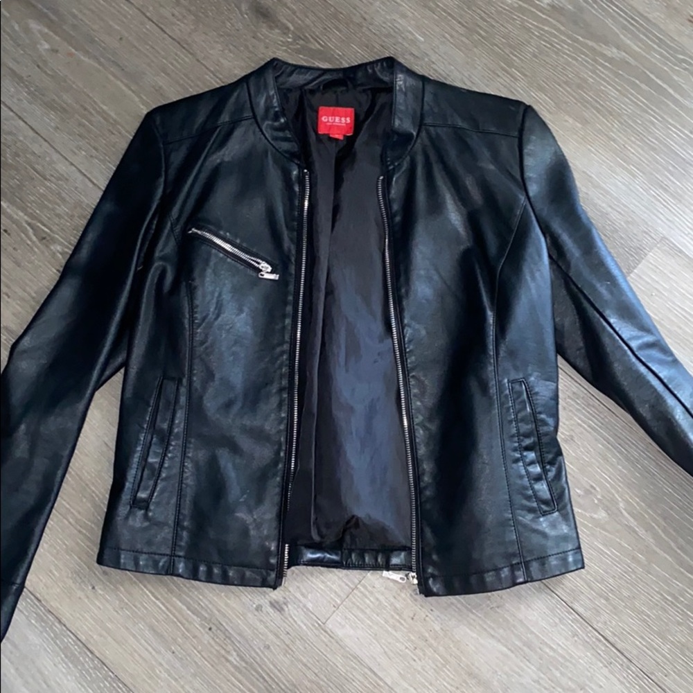 Leather jacket